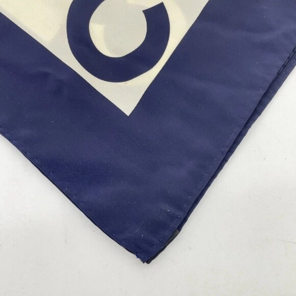 Auth Chanel Mademoiselle All-over Pattern Silk Scarf - Picture 8 of 15